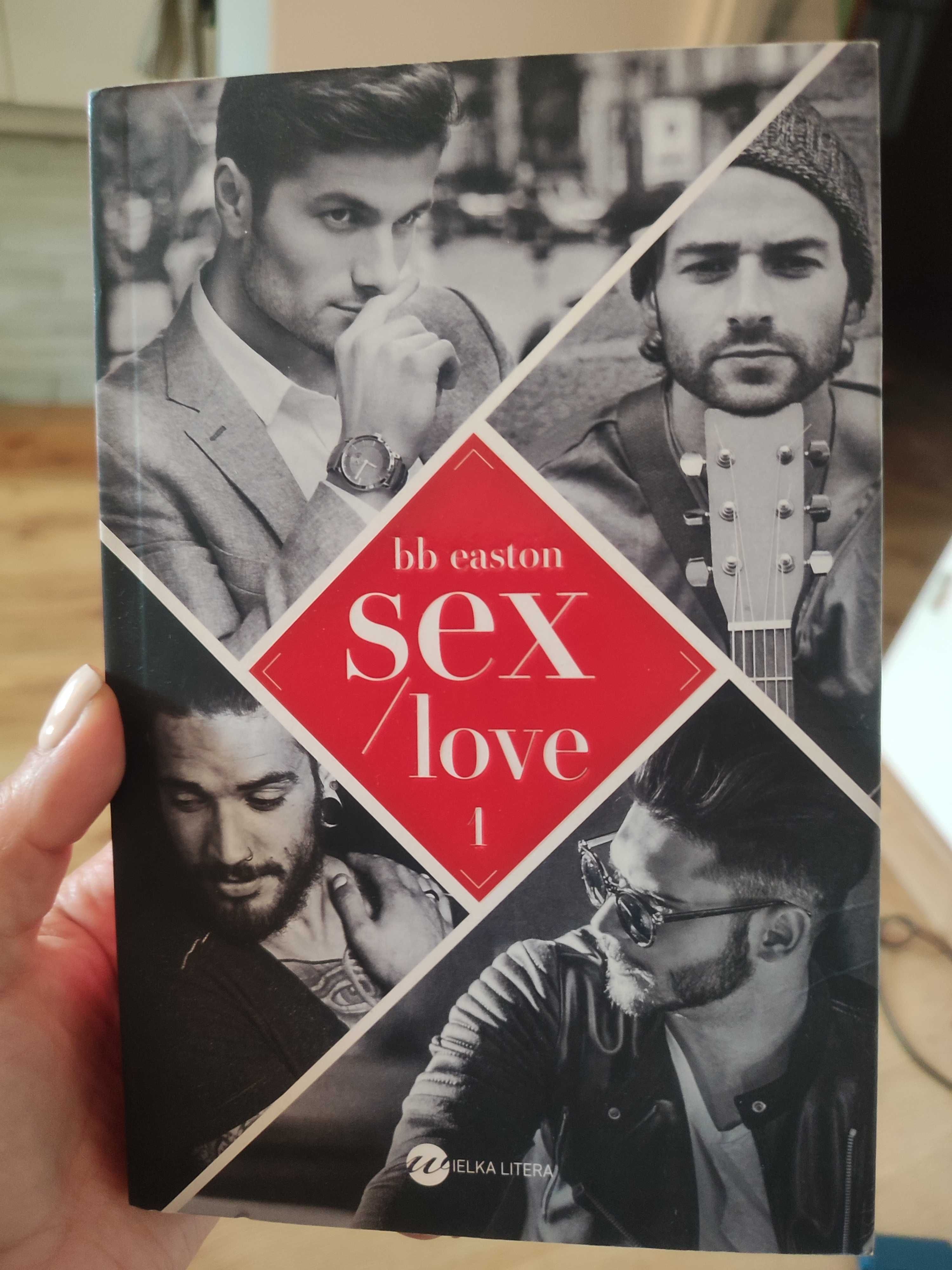 Literatura kobieca Książka bb easton sex/love 1