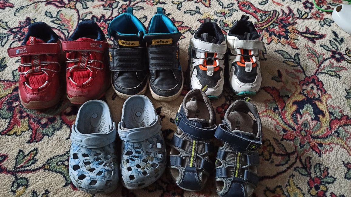 Пакет обуви для мальчика, лот, набор взуття, кроссовки Adidas