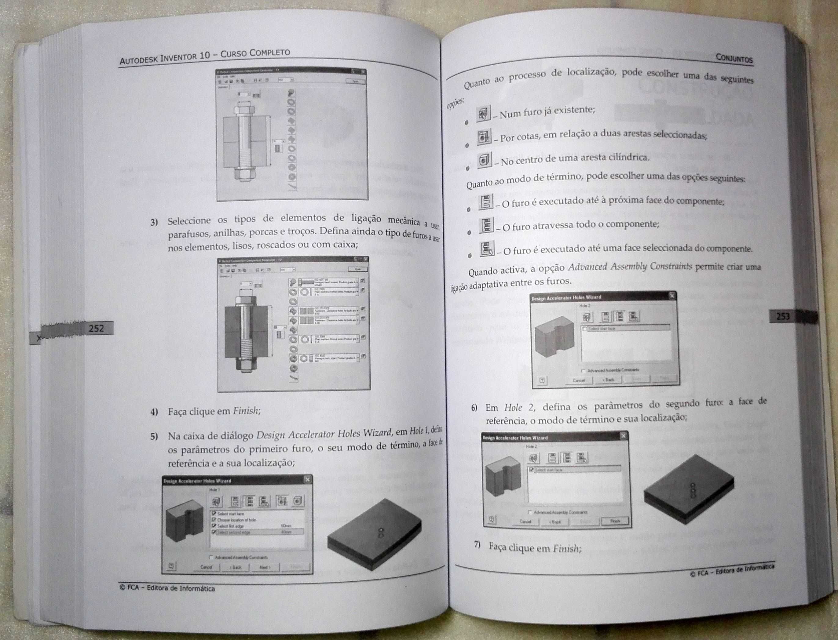 Livro Autodesk Inventor 10 - Curso Completo