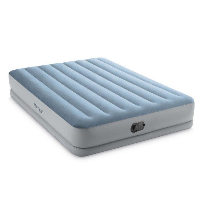 Materac dmuchany Intex 64159 • Dwuosobowy 203x152x36 cm • Z el. pomką