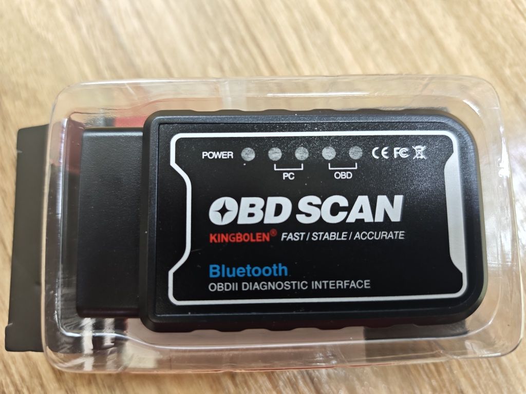 Автосканер ELM327 OBD-2 Bluetooth марки KINGBOLEN