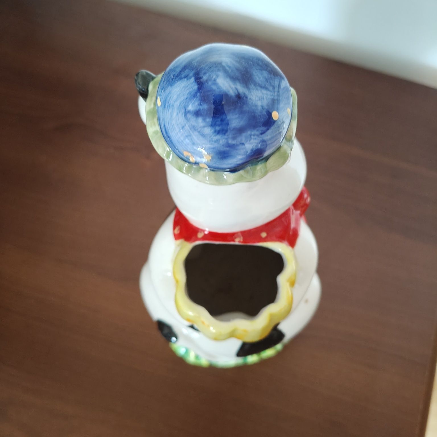 Ceramiczna krówka.