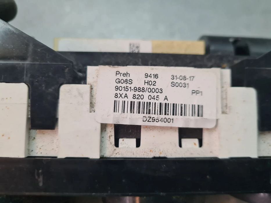 Comando chauffage / sofagem AUDI A1 Sportback (8XA, 8XF)