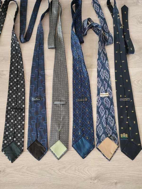 Tanio Krawaty jedwabne 5 sztuk, markowe