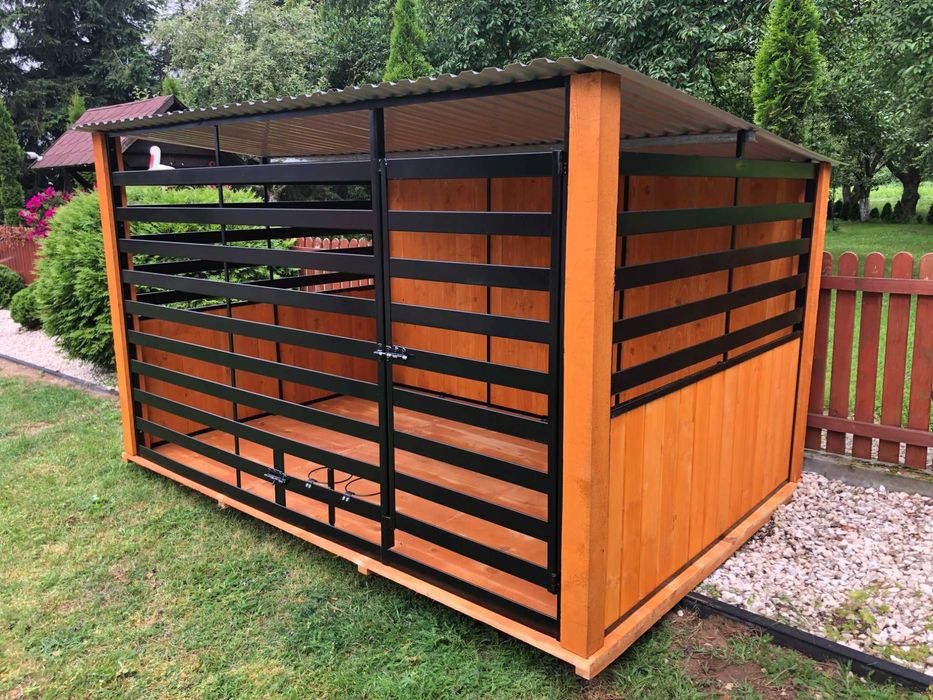 kojec dla psa , klatka- składzik.