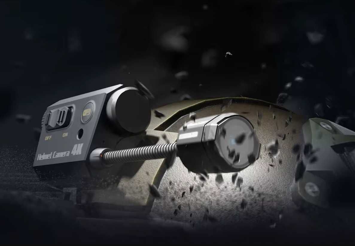Топова камера RunCam2 4K – тактична камера для шолома!