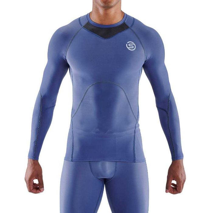 Компресійний комплект лонгслів + легінси  SKINS