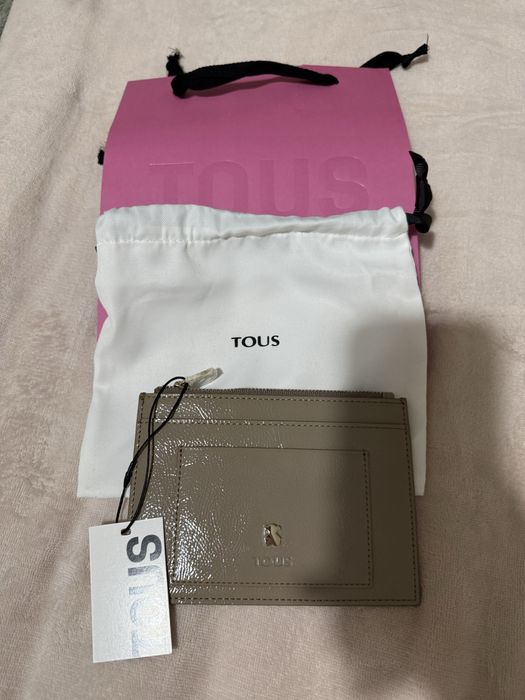 Porta cartões da tous novo com etiqueta