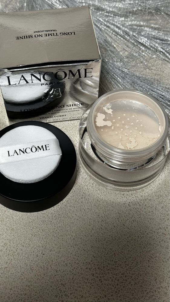 Lancome long time no shine setting powder