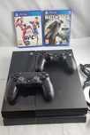 Konsola PS4 + 2 pady + 2 gry - Komis Wadowice