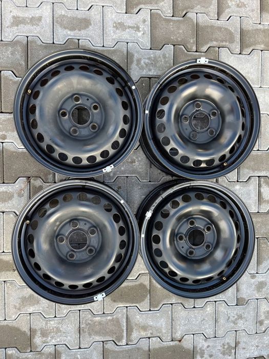 KOMPLET FELG STALOWYCH 16&quot; VW T5 T6 AMAROK 7H0601027