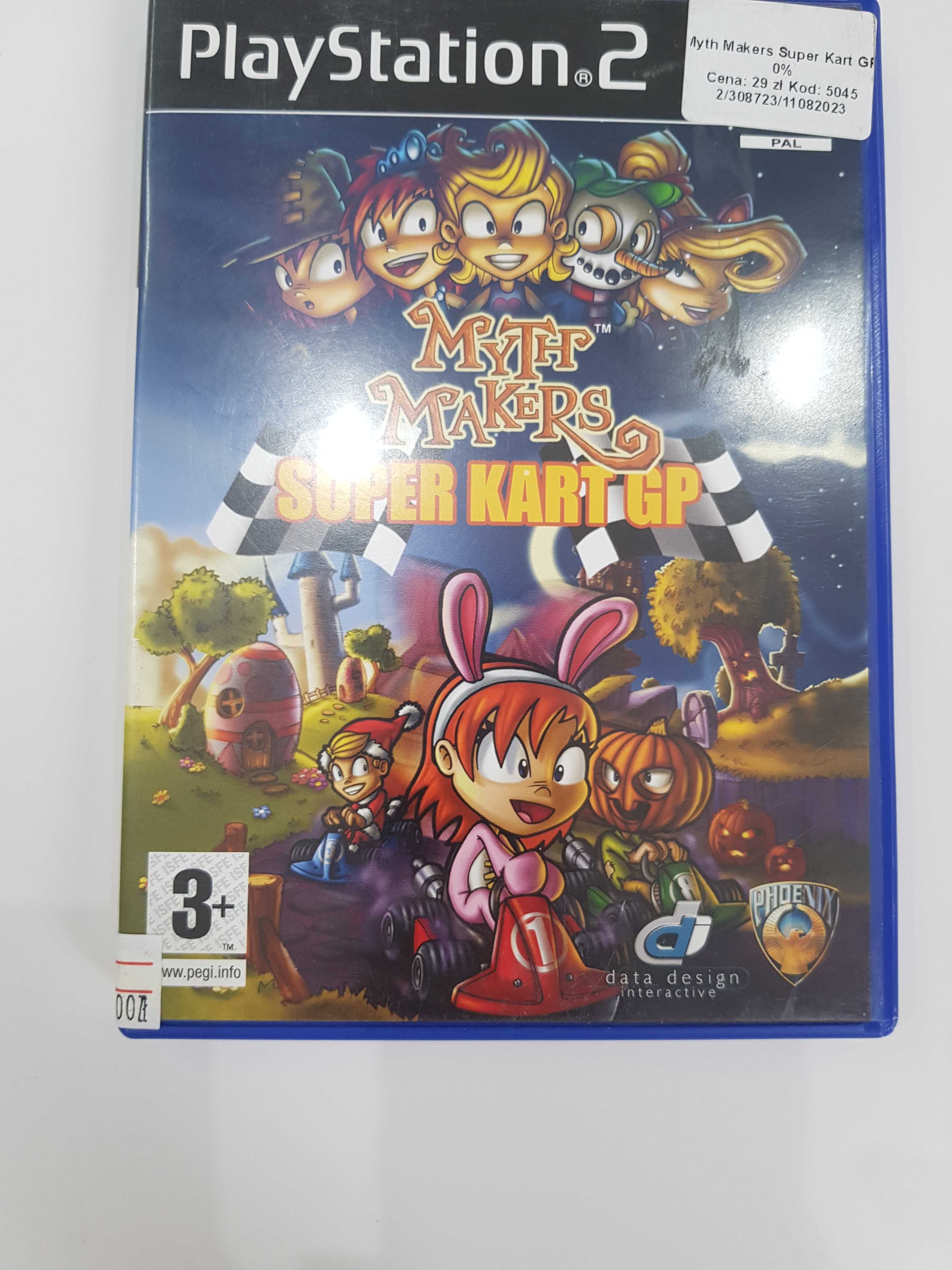 Myth Makers Super Kart GP PS2 Sklep Iława