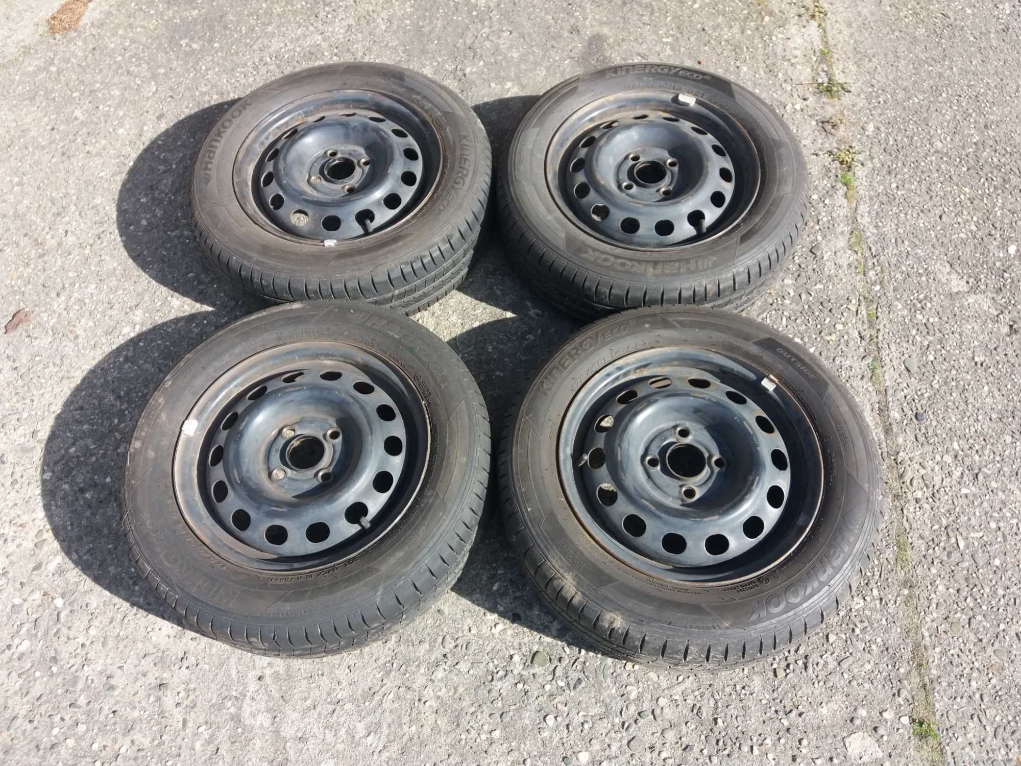 Komplet KÓŁ Letnich 175/65 R14 2021r, 4x100,ET45, Honda6/Jazz, OKAZJA!