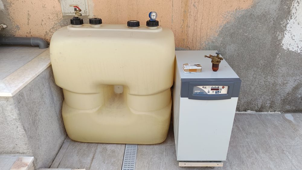 Caldeira Gasóleo + Depósito