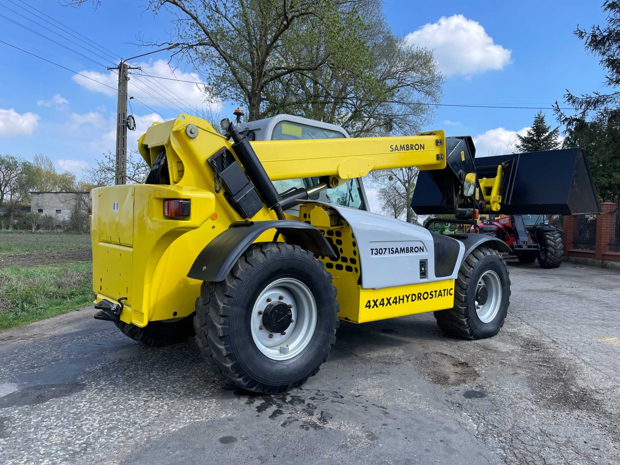 Ładowarka teleskopowa Sambron T3071*Perkins,Joystick,Zaczep*7 Metrów