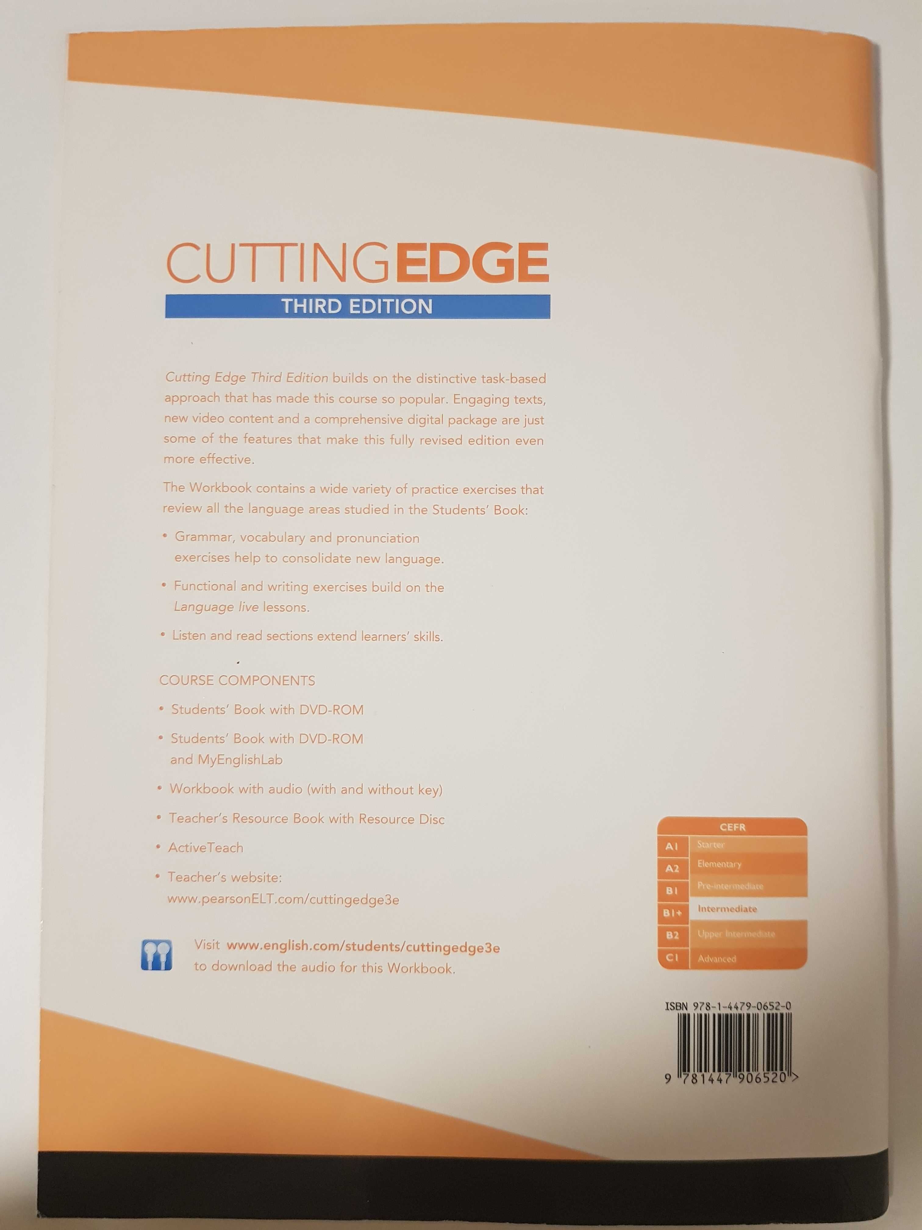 Cutting Edge 3rd Edition Intermediate. Ćwiczenia z Kluczem, NOWA