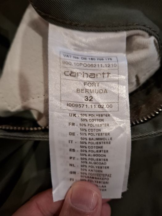 Calções carhartt 32