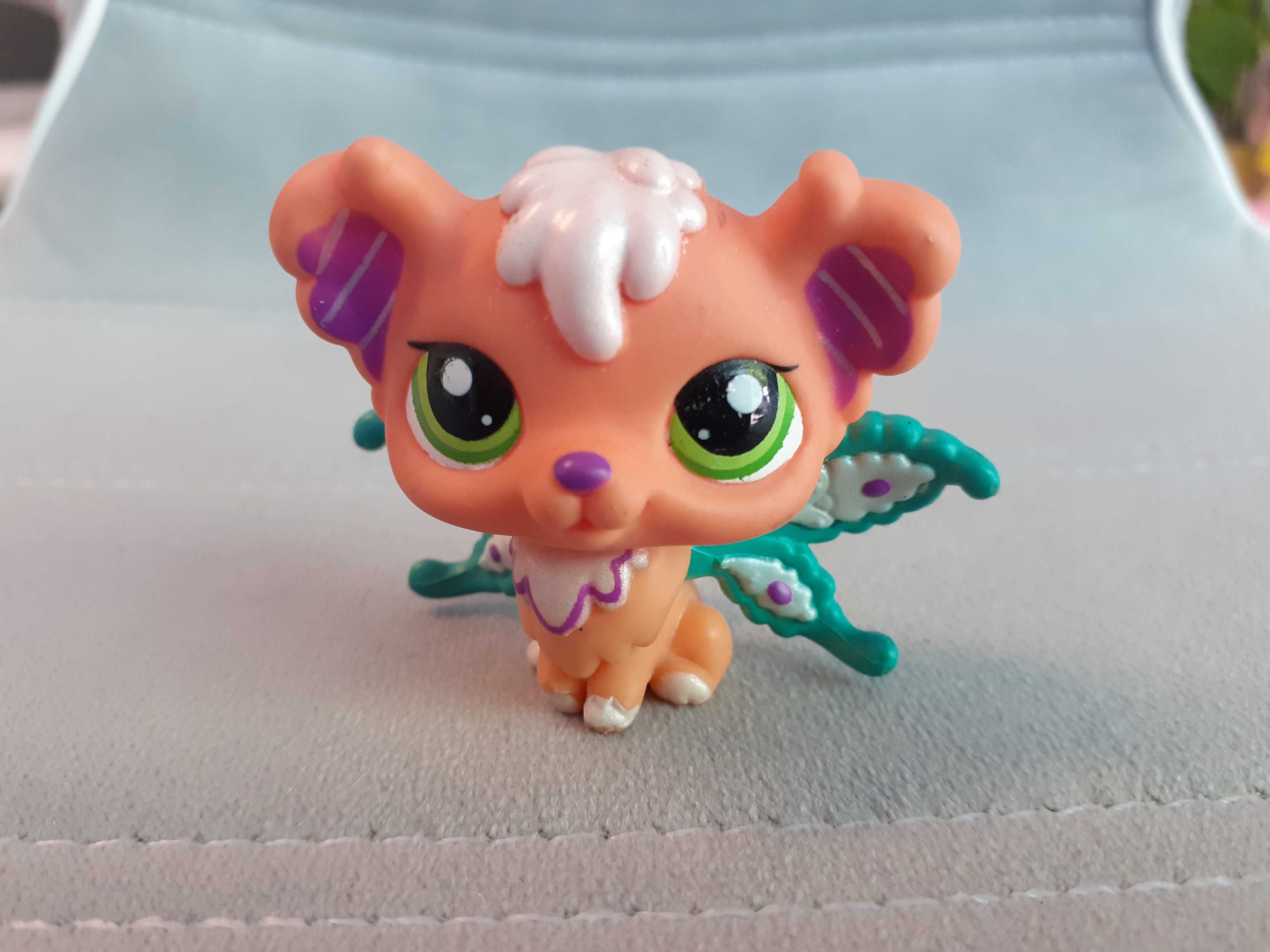 Littlest Pet Shop Podniebne Wróżki 3 figurki zwierzaki ze skrzydłami