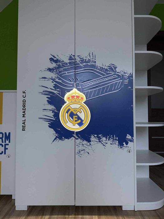zestaw mebli dla chłopca Meblik Real Madrid