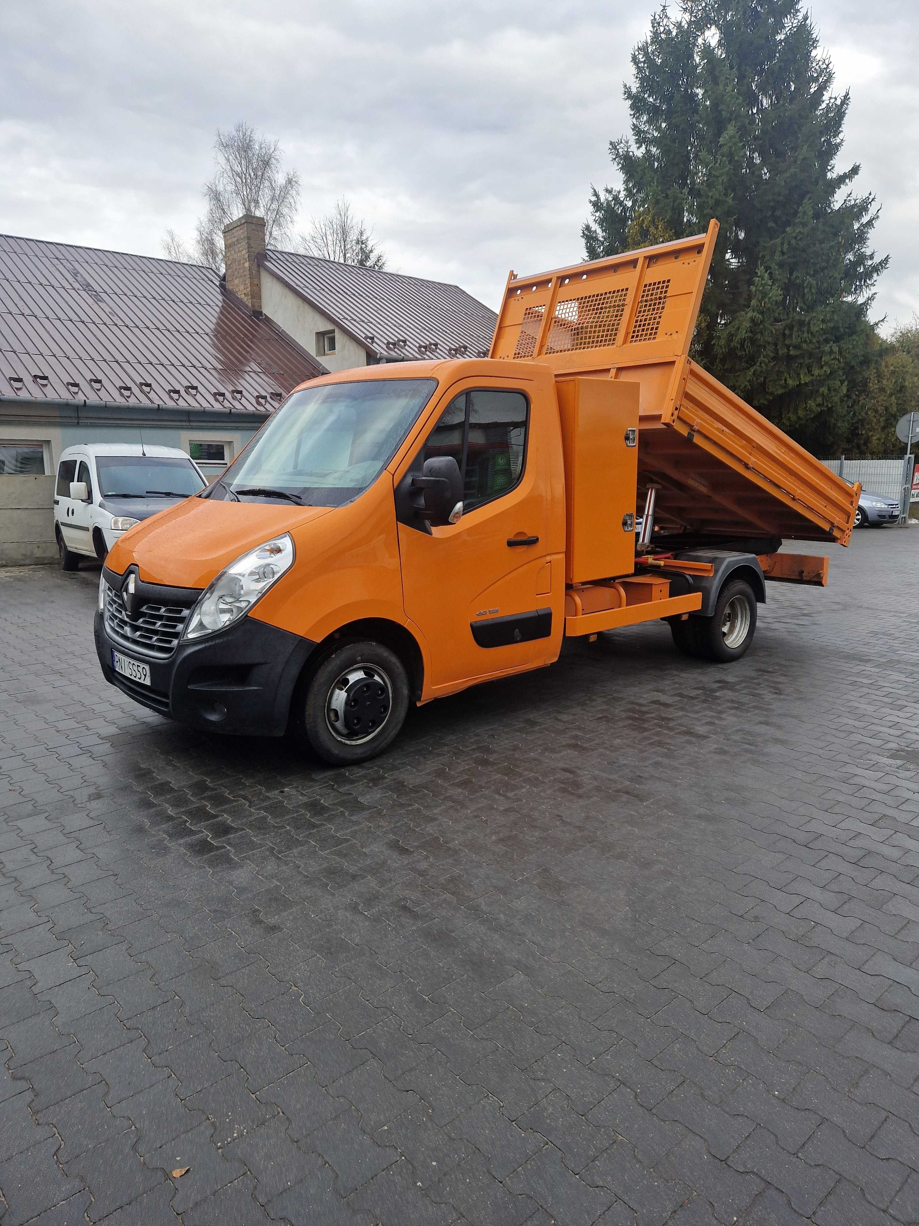 renault master wywrotka kiper 2015 r