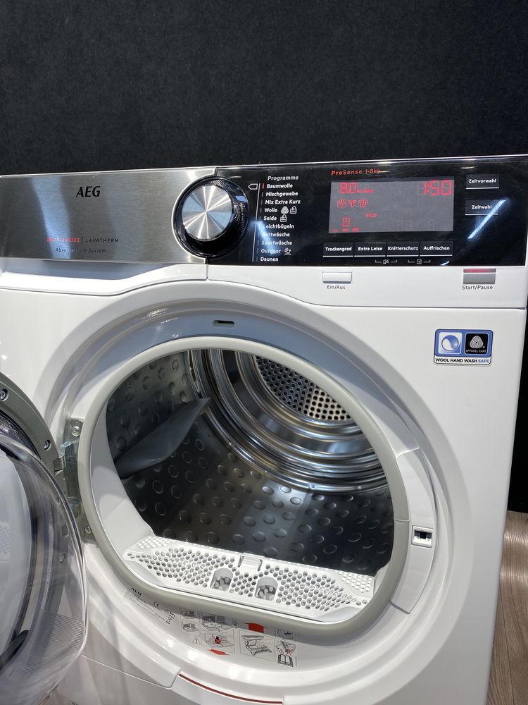 Комплект пральна + сушильна машина АЕG 8000 A+++ 8кг