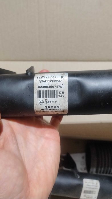 Передні стойки амортизатора Sachs  (Passat NMS)