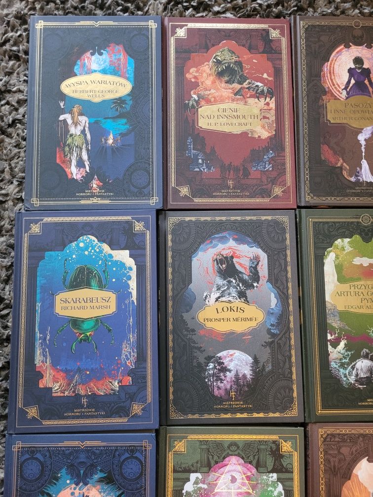 Kolekcja książek Mistrzowie horroru I fantastyki 21 tomów