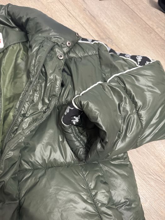 Пуховик Kappa на лампасах