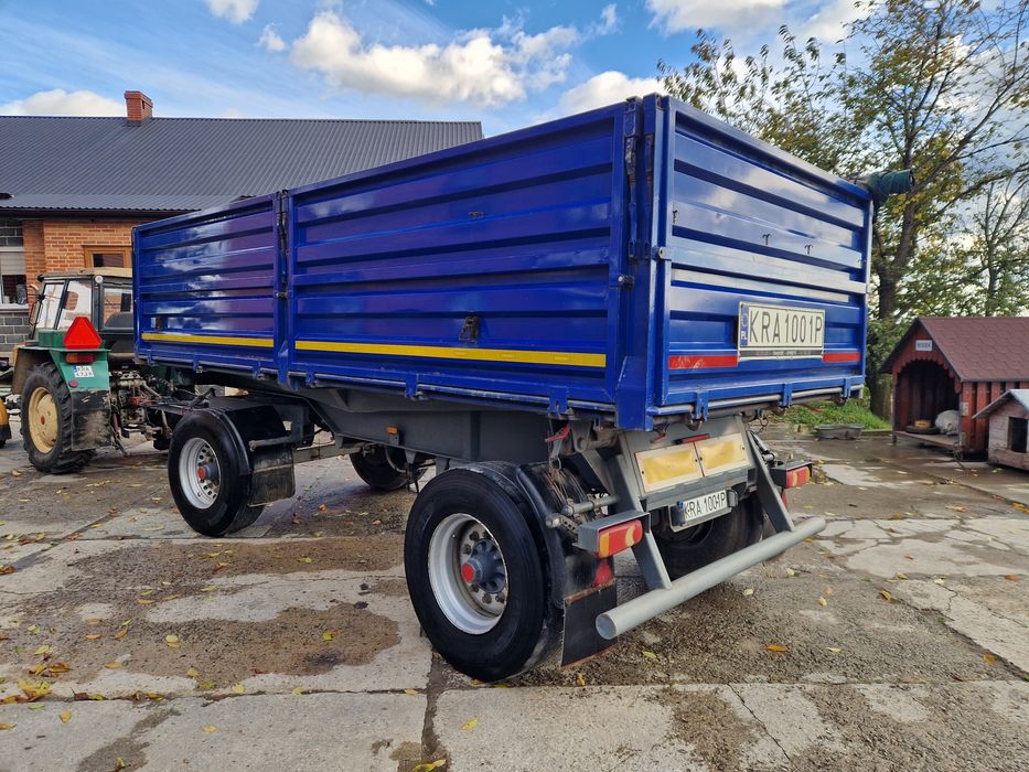 Przyczepa wywrotka  DMC 18t 3-stronny wywrot