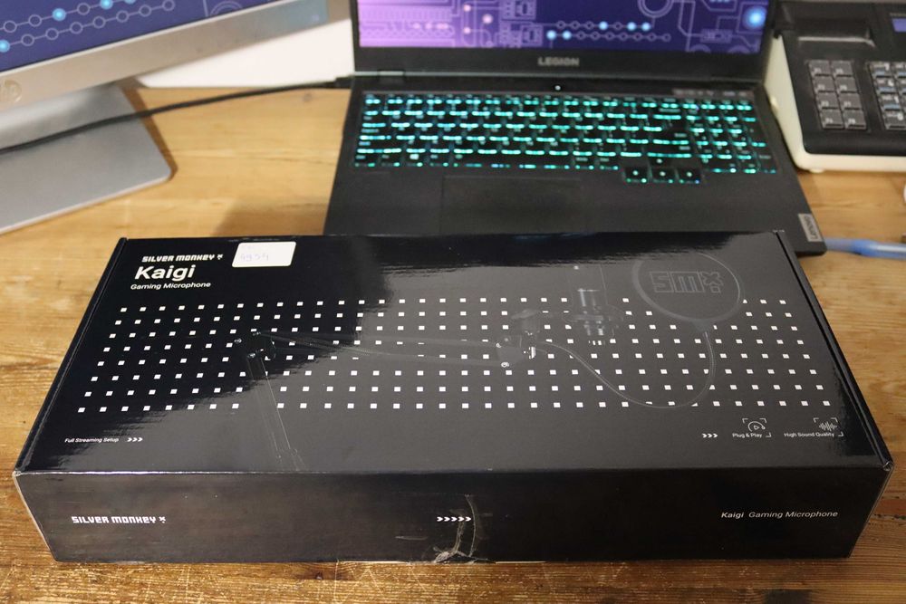 Silver Monkey X Mikrofon streamingowy Kaigi (4954)
