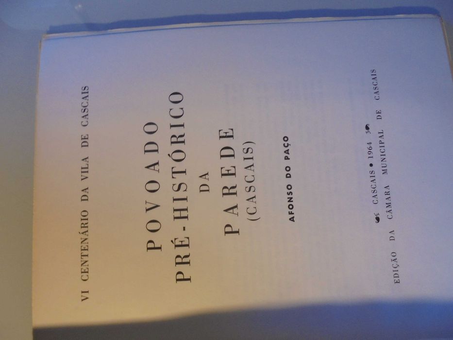 Parede-Paço (Afonso do);Povoado Pré Histórico