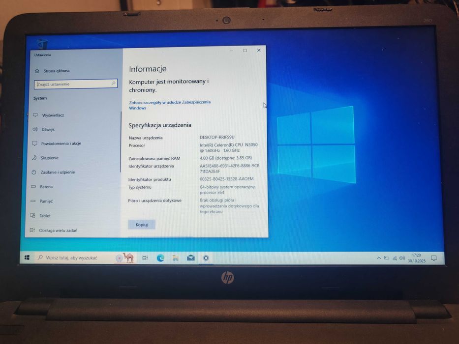 Laptop HP 250 G4
