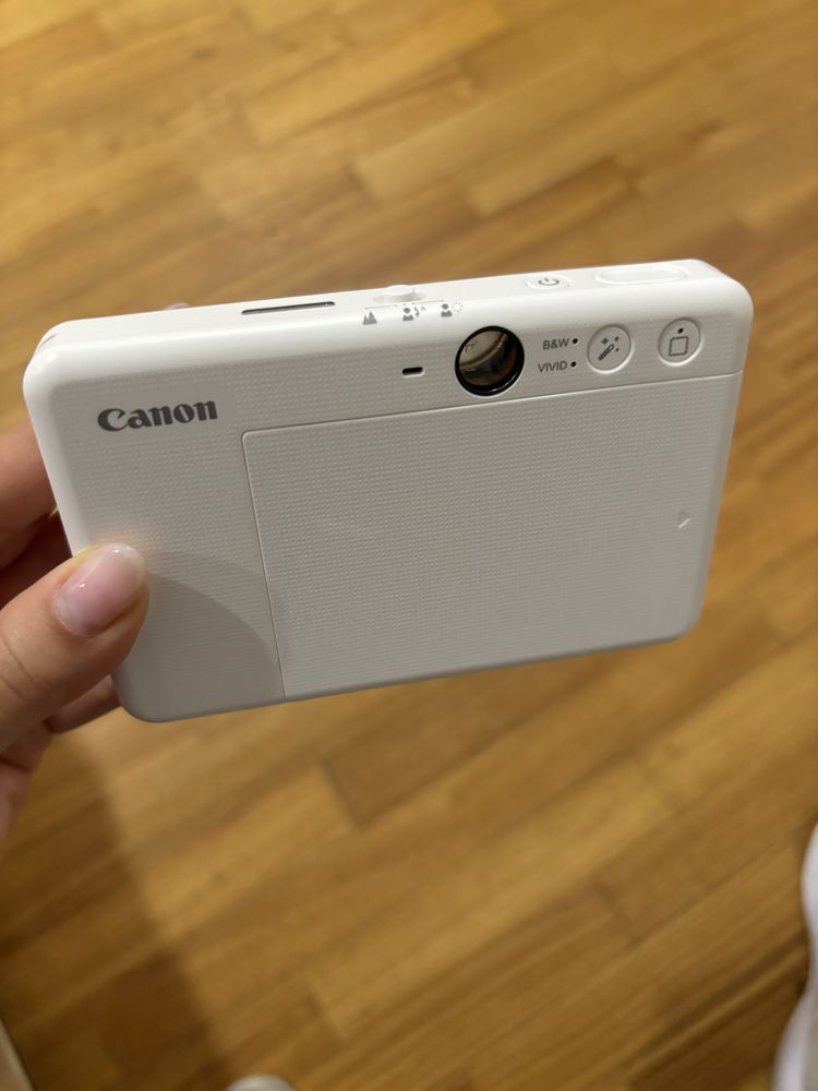 Mini photo printer camera