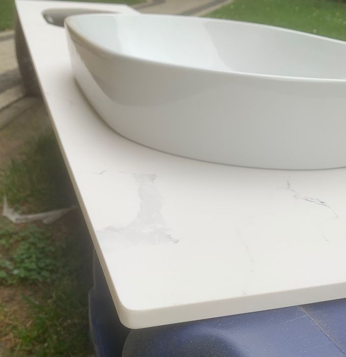 Blaty HPL kuchenne łazienki Marmur  kompaktowy Navona 12 Slim Line