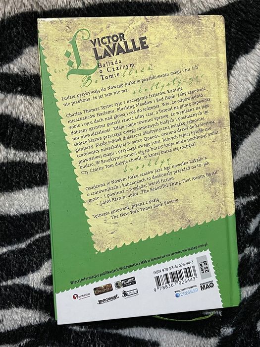 Ballada o Czarnym Tomie - LaValle