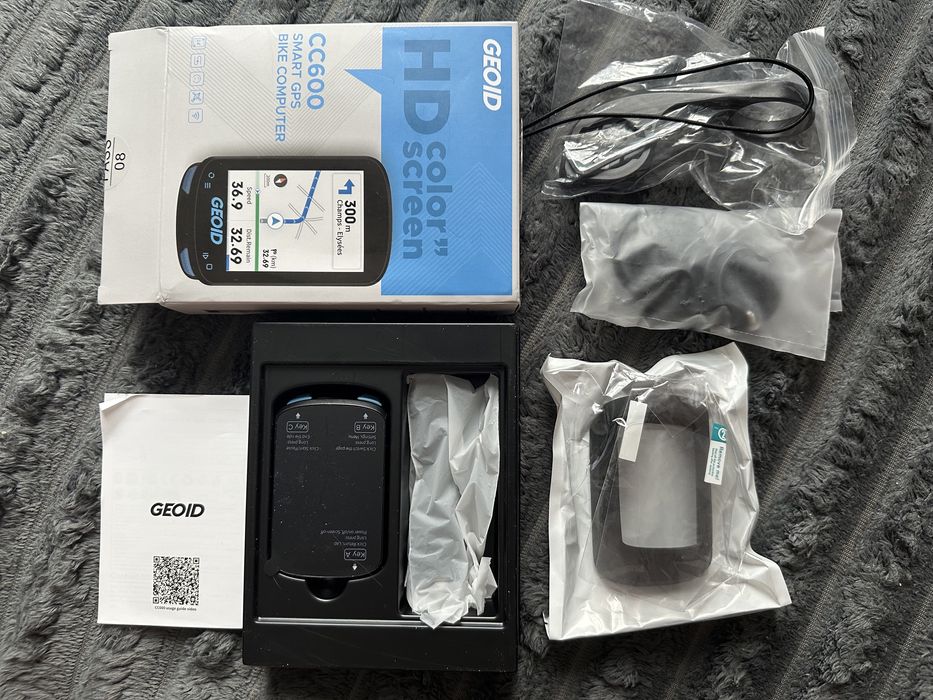 Велокомп'ютер GEOID CC600 навігатор, спідометр, GPS, WiFi, Bluetooth