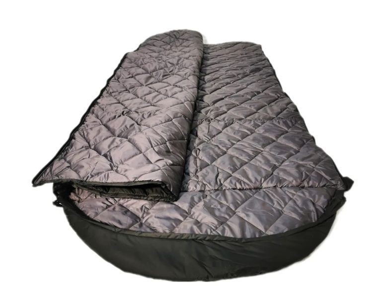 Спальный мешок -25 Спальник влагостойкий зимний черного цвета