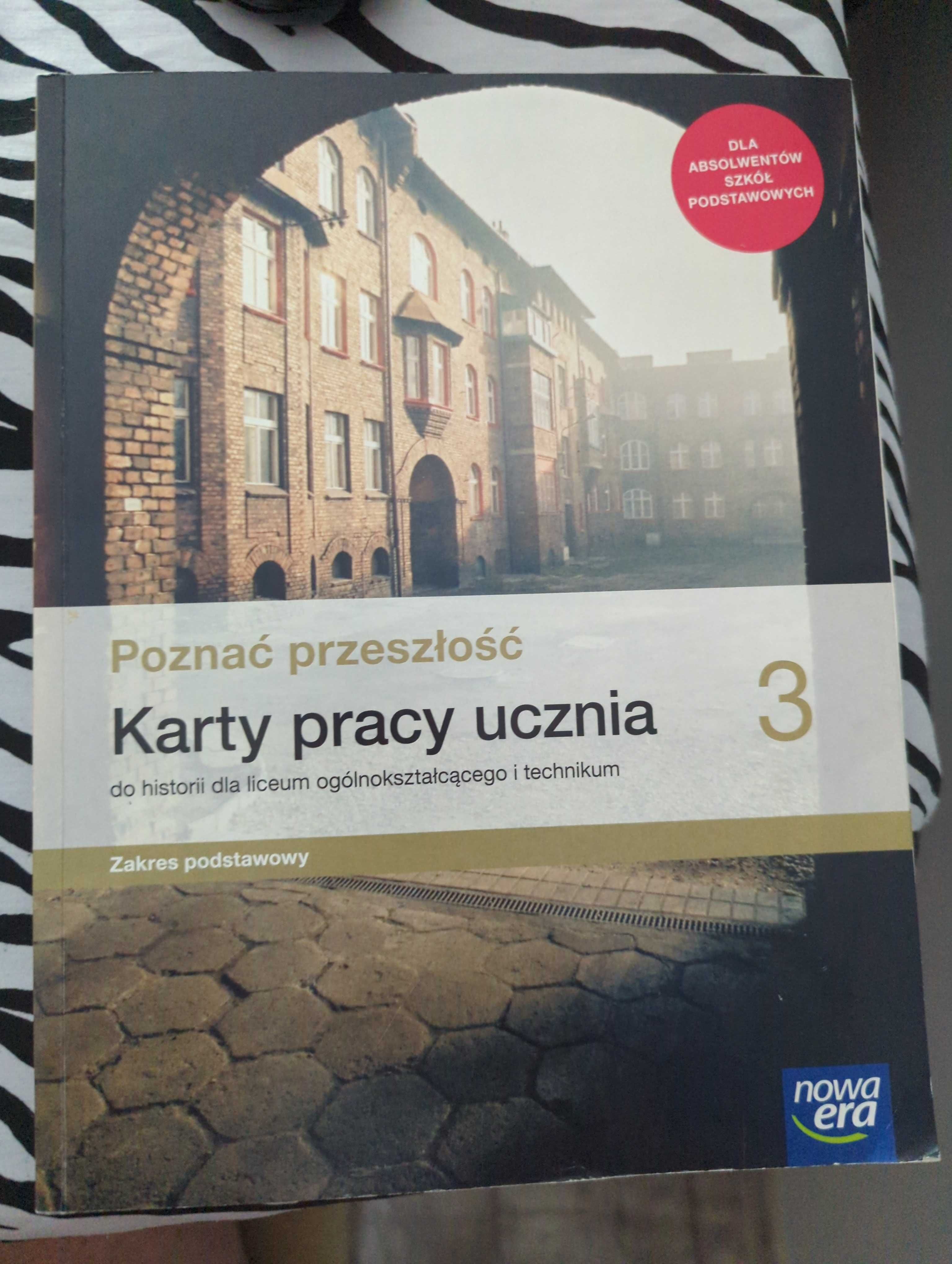 Poznać przeszłość karty pracy ucznia 3 do historii dla liceum i tech.