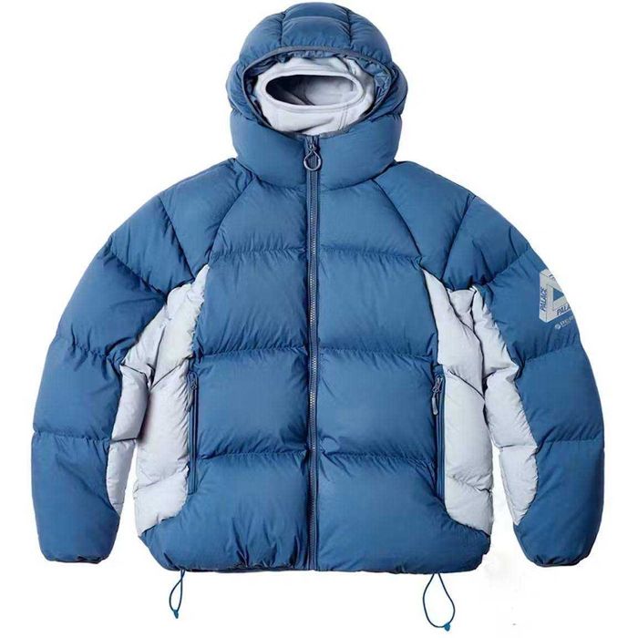 (БЕЗ ПЕРЕДОПЛАТИ)Palace Puff Puffer Jacket куртка пуховик пелес синій