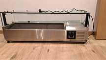 Vitrine refrigerada para ingredientes