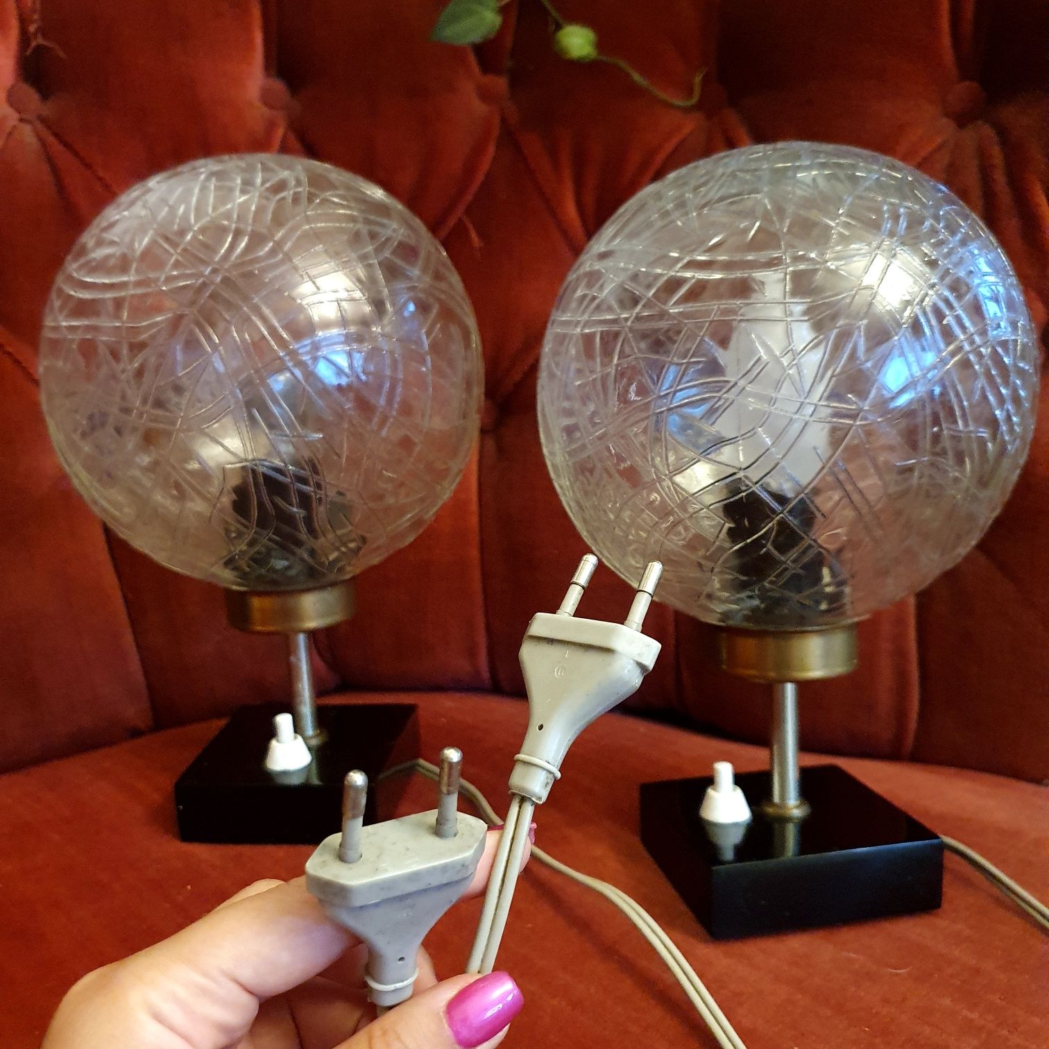 Lampy Lampki nocne vintage space age