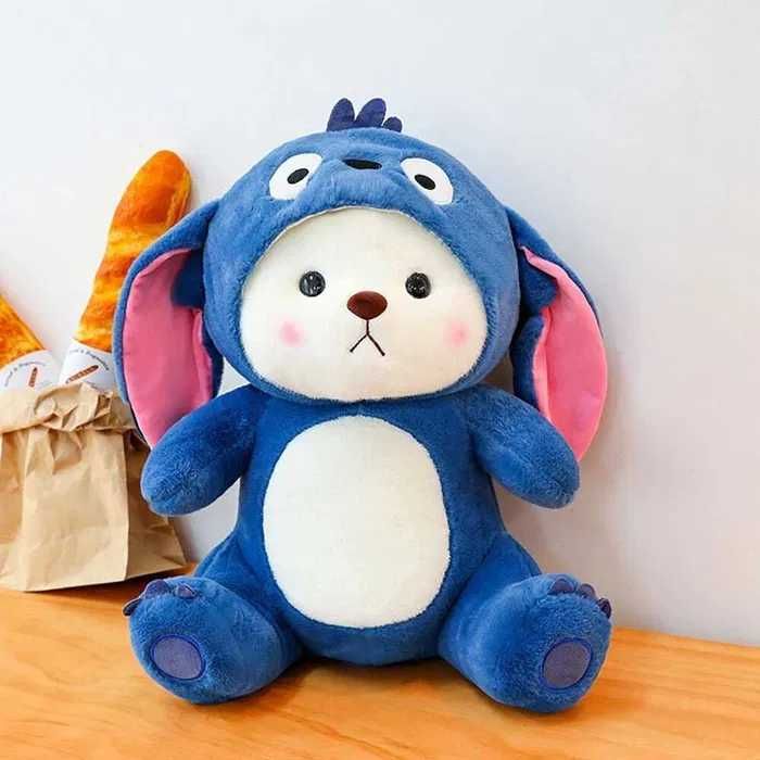 Іграшка ведмедик для дітей, Ведмедик у костюмі стіч 90см