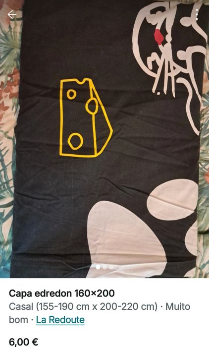 Capa edredom gatos 160x200