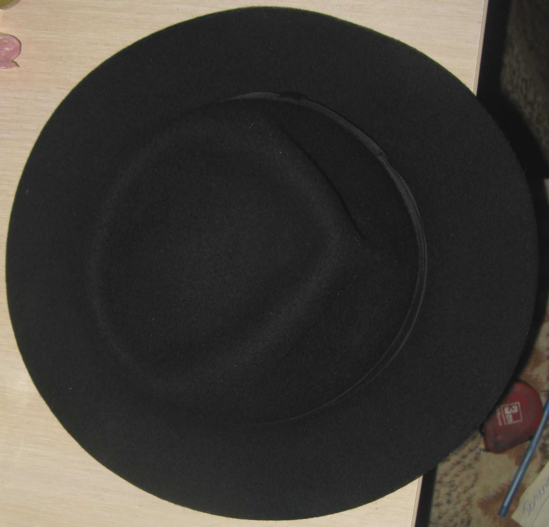 Шляпа мужская федора фетр 58 р