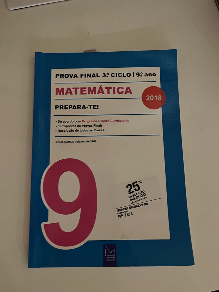 Livro de Matemática