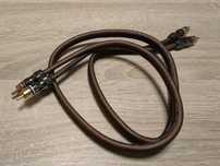 Kabel Przewód Audio Stereo Interconnect Focal 100% OFC  3xEkran  1m
