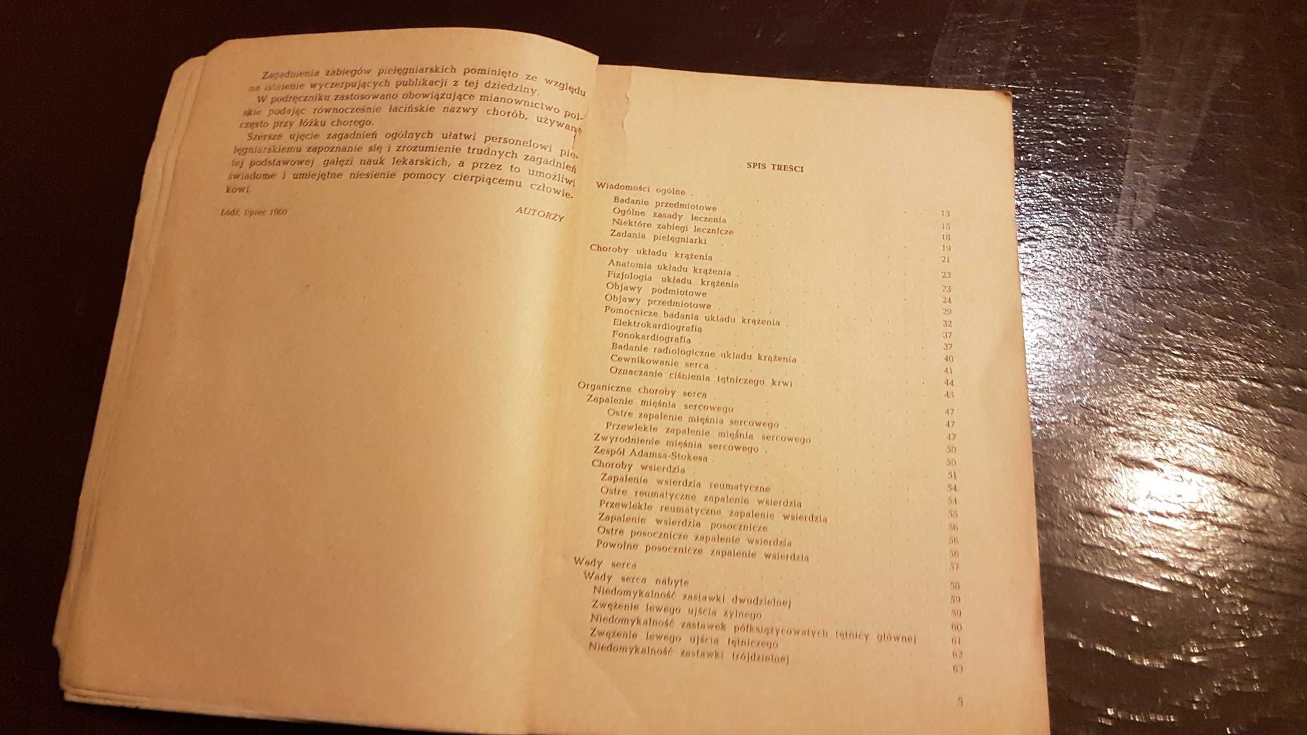 Zarys chorób wewnętrznych 1961 W. Musiał, H. Pracka