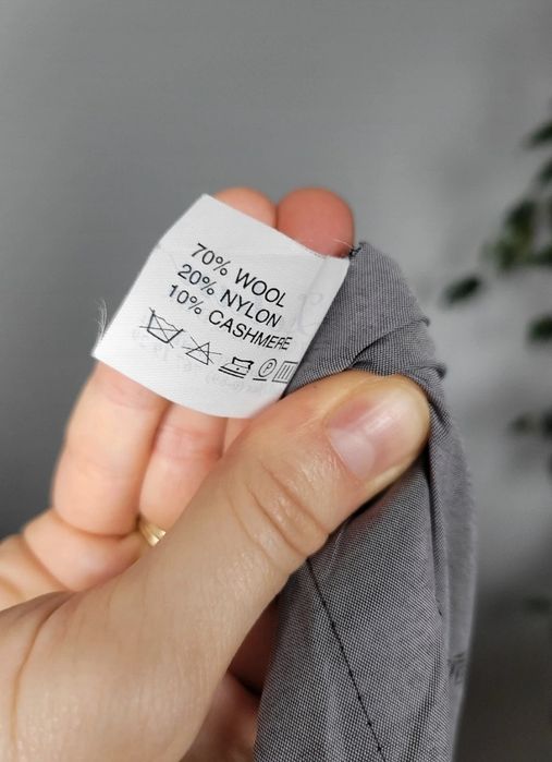 Nowa śliwkowa marynarka damska żakiet wełna kaszmir premium 2XL 3XL