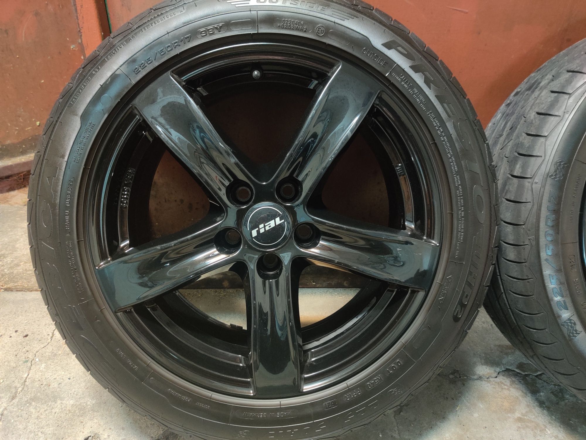 Felgi alu 5x108 r 17