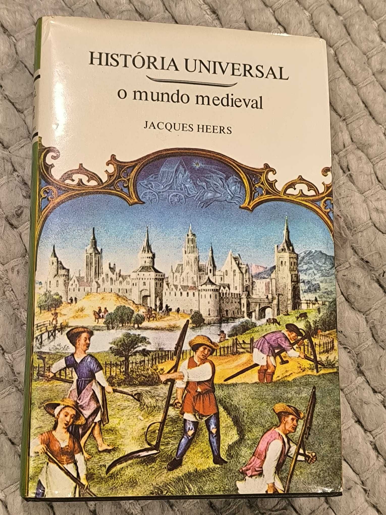 Livro "História universal (O mundo medieval)" de Jacques Heers